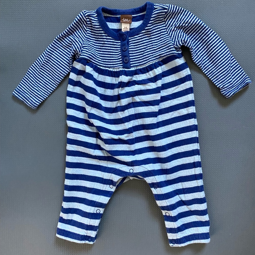 Tea Collection romper (3-6mos)